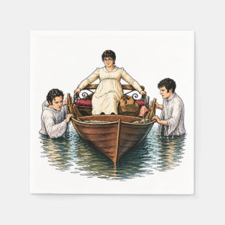 Mary Bennets ultimative Bootsfahrt Serviette