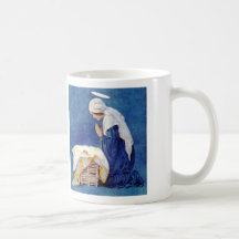 Mary Beten und Baby Jesus