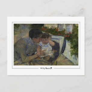 Mary Cassatt #12 - Carte postale d'art fin