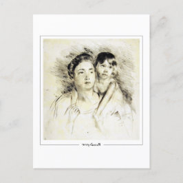Mary Cassatt #197 - Fine Art Postcard Postkarte