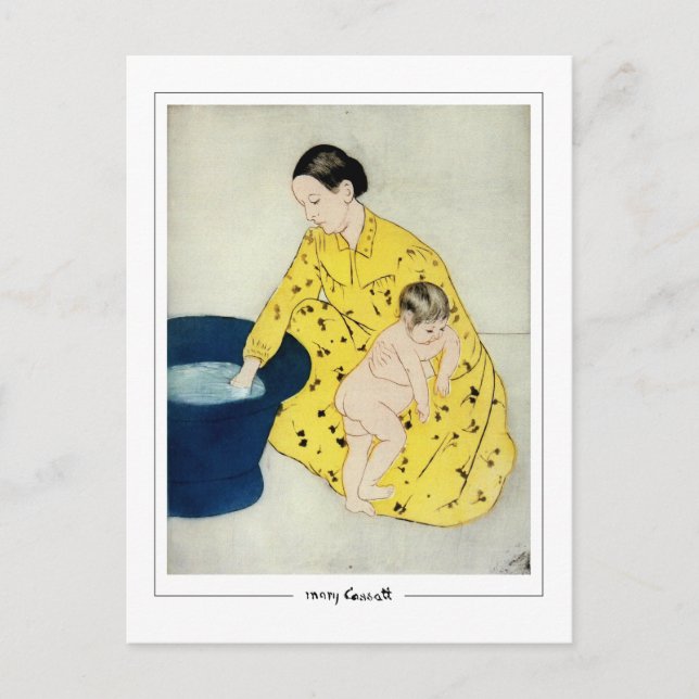 Mary Cassatt #44 - Fine Art Postcard Postkarte (Vorderseite)