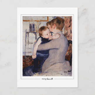 Mary Cassatt #6 - Carte postale d'art fin