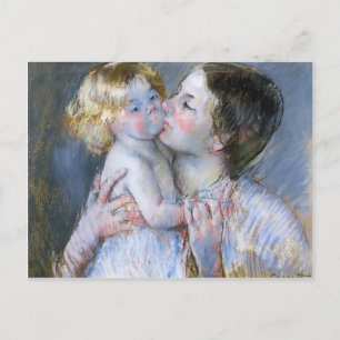 Mary Cassatt: A Kiss for Baby Anne (Nr. 3) Postkarte