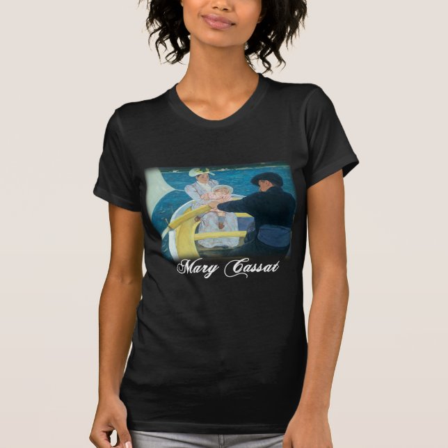 Mary Cassatt - das Bootfahrt-Party T-Shirt (Vorderseite)