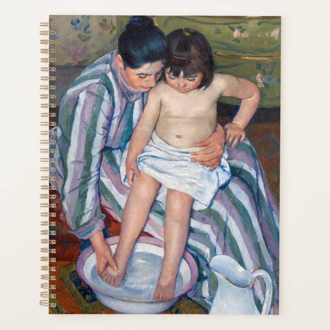 Mary Cassatt - Das Kinderbad / das Bad Planer (Vorderseite)