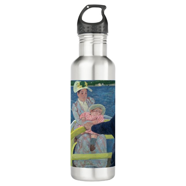 Mary Cassatt - Das Party für Boote Edelstahlflasche (Vorderseite)