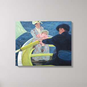 Mary Cassatt - Das Segelboot Leinwanddruck