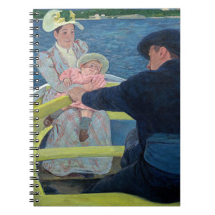Mary Cassatt - Das Segelboot Notizblock