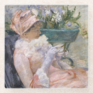 Mary Cassatt - Der Cup der Tee Glasuntersetzer