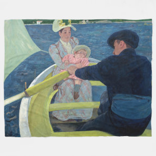 Mary Cassatt - Die Bootsfahrt Fleecedecke
