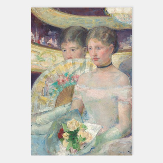 Mary Cassatt - Die Loge Geschenkpapier Set (Von Creator hochgeladen)