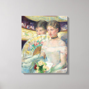Mary Cassatt - Die Loge Leinwanddruck