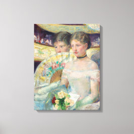 Mary Cassatt - Die Loge Leinwanddruck
