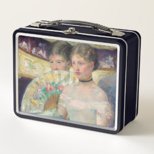 Mary Cassatt - Die Loge Metall Brotdose