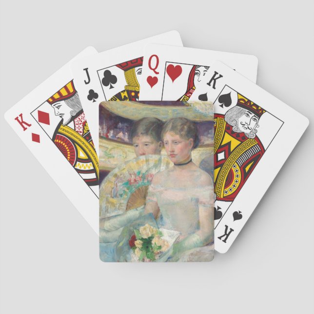 Mary Cassatt - Die Loge Spielkarten (Rückseite)