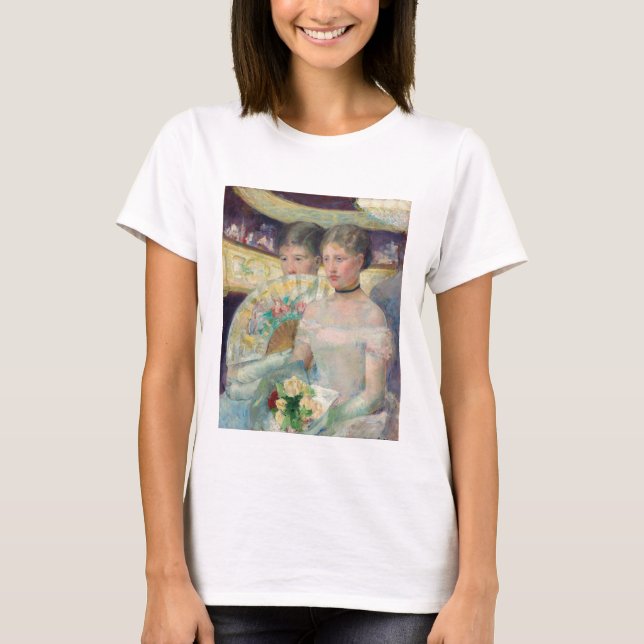 Mary Cassatt - Die Loge T-Shirt (Vorderseite)