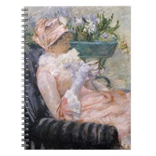 Mary Cassatt - Die Tasse Tee Notizblock
