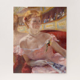 Mary Cassatt - Eine Frau mit Perlenschnur in einer