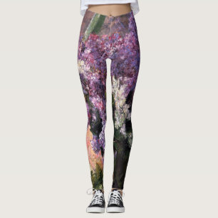 Mary Cassatt - Flieder in einem Fenster Leggings