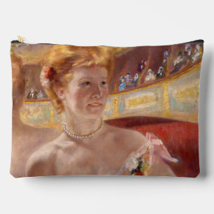 Mary Cassatt - Frau mit Perlenkette in einer Loge Zubehörtasche