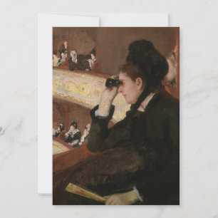 Mary Cassatt - In Loge Einladung