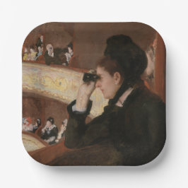 Mary Cassatt - In Loge Pappteller