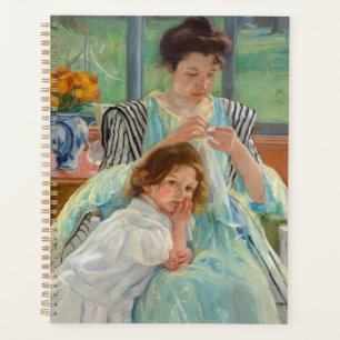 Mary Cassatt - Jeune Mère Cousant