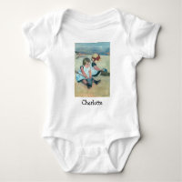 Mary Cassatt - Kinder, die am Strand spielen