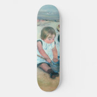 Mary Cassatt - Kinder, die am Strand spielen