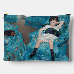 Mary Cassatt - Kleines Mädchen in einem blauen Ses Zubehörtasche