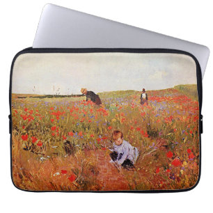 Mary Cassatt Kunstwerke, Red Poppies, Laptopschutzhülle