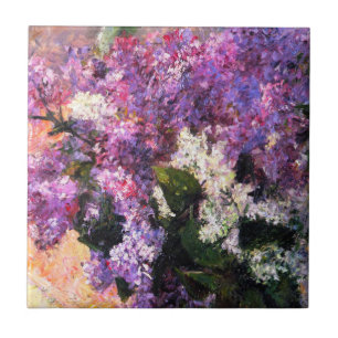 Mary Cassatt Lilacs Tile Fliese
