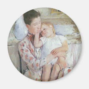 Mary Cassatt-Malen Magnet