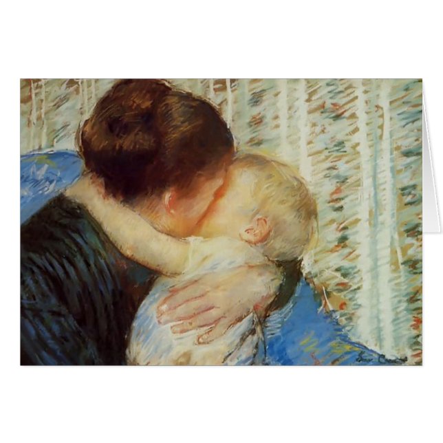 Mary Cassatt : Mère et enfant (Devant horizontal)
