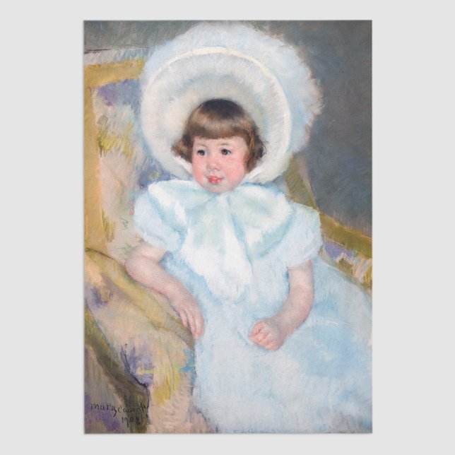 Mary Cassatt - Portrait Louise-Aurore Villeboeuf Seidenpapier (Von Creator hochgeladen)