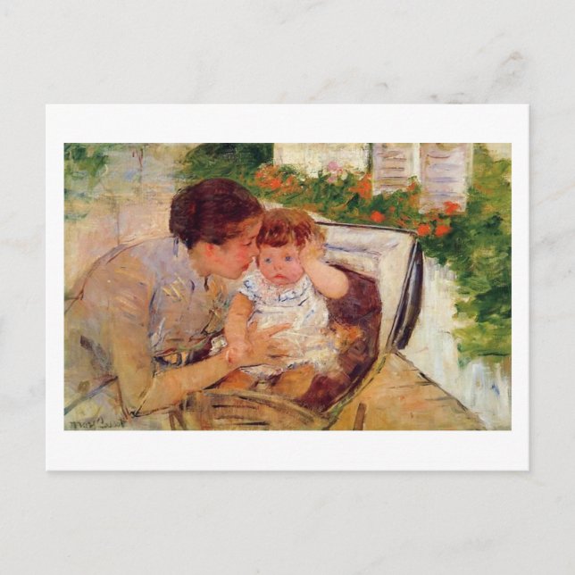Mary Cassatt Postkarte (Vorderseite)