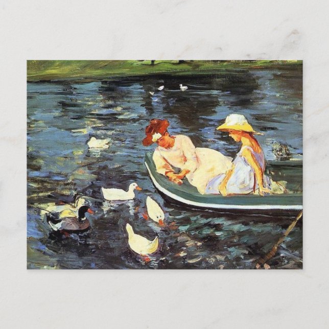 Mary Cassatt. Sommerpostkarte Postkarte (Vorderseite)