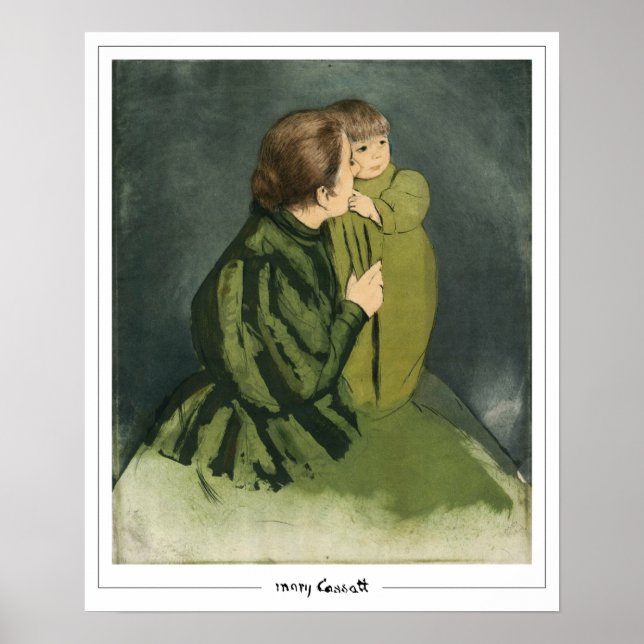 Mary Cassatt Zedign Art Poster #329 (Vorne)