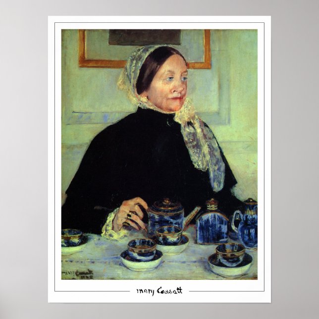 Mary Cassatt Zedign Art Poster #72 (Vorne)