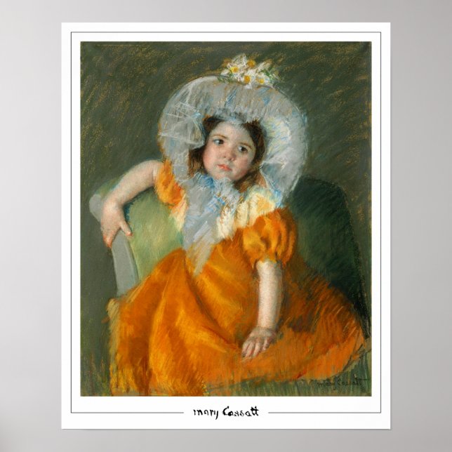 Mary Cassatt Zedign Poster d'art #57 (Devant)