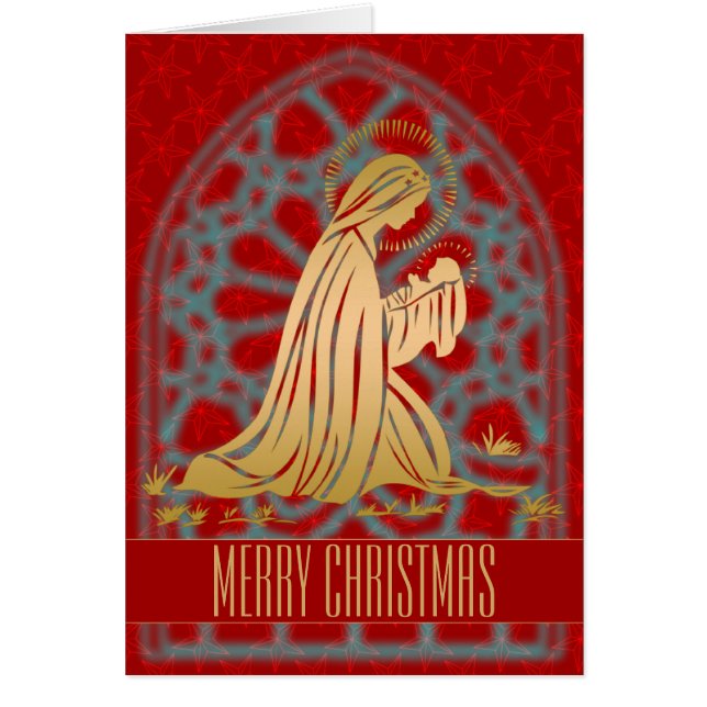 Mary & Child - Note Card (Vorne)