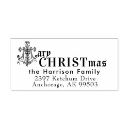 Mary Christmas Katholic Jungfrau Mary Cross Holida Permastempel