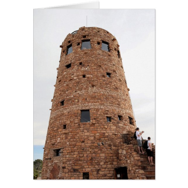 Mary Coulter Wüstenturm Grand Canyon Card (Vorne)