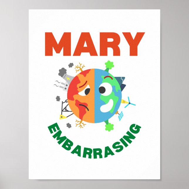 Mary Embarrasing Poster (Vorne)