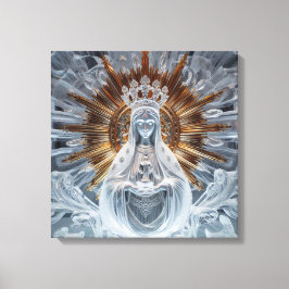 Mary - Gold und Eis 2 Leinwanddruck