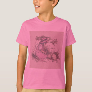 Mary hatte einen kleinen Lamm-Kinderzimmer-Rhyme T-Shirt