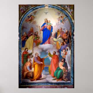 Mary, Hilfe zum christlichen Poster