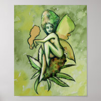 Mary Jane Fairy Green Goddess Toker