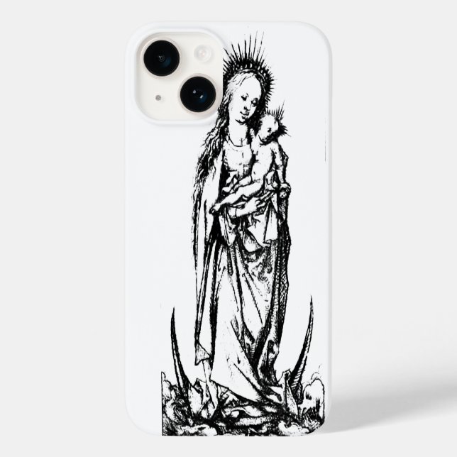 Mary Jesus Madonna Child Case-Mate iPhone 14 Hülle (Rückseite)