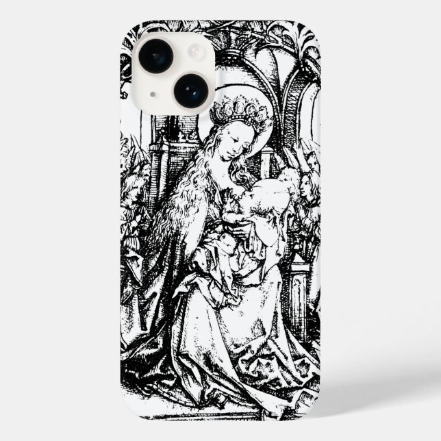 Mary Jesus Madonna Child Case-Mate iPhone 14 Hülle (Rückseite)